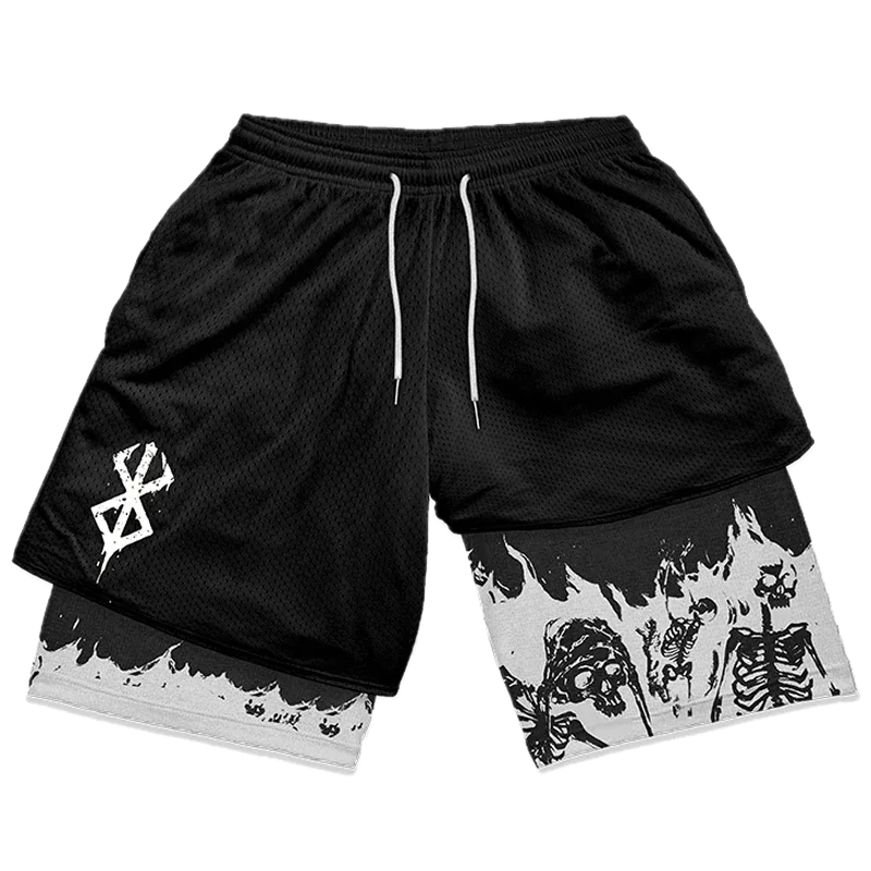 Berserk Gym Shorts #8