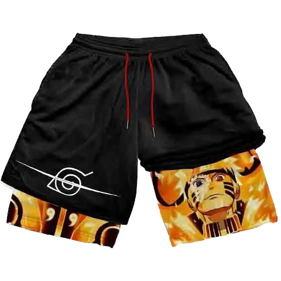 Naruto Gym Shorts #4