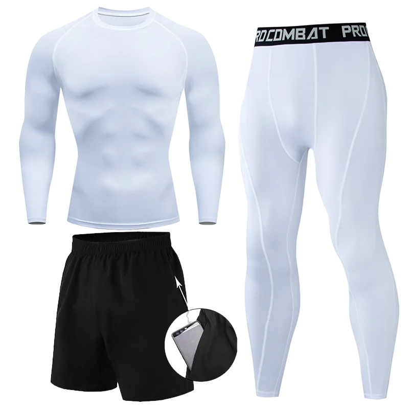 Basic 3-piece Gym Compression Set LS