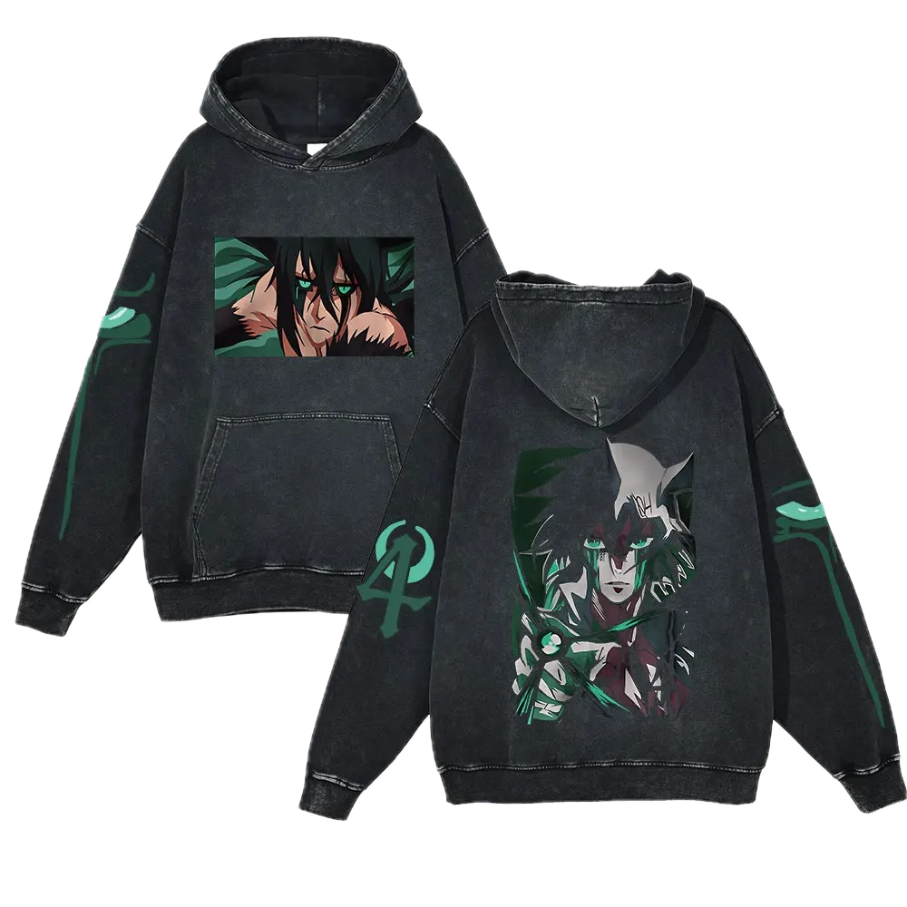 Bleach Vintage Hoodie #6 - front & back print