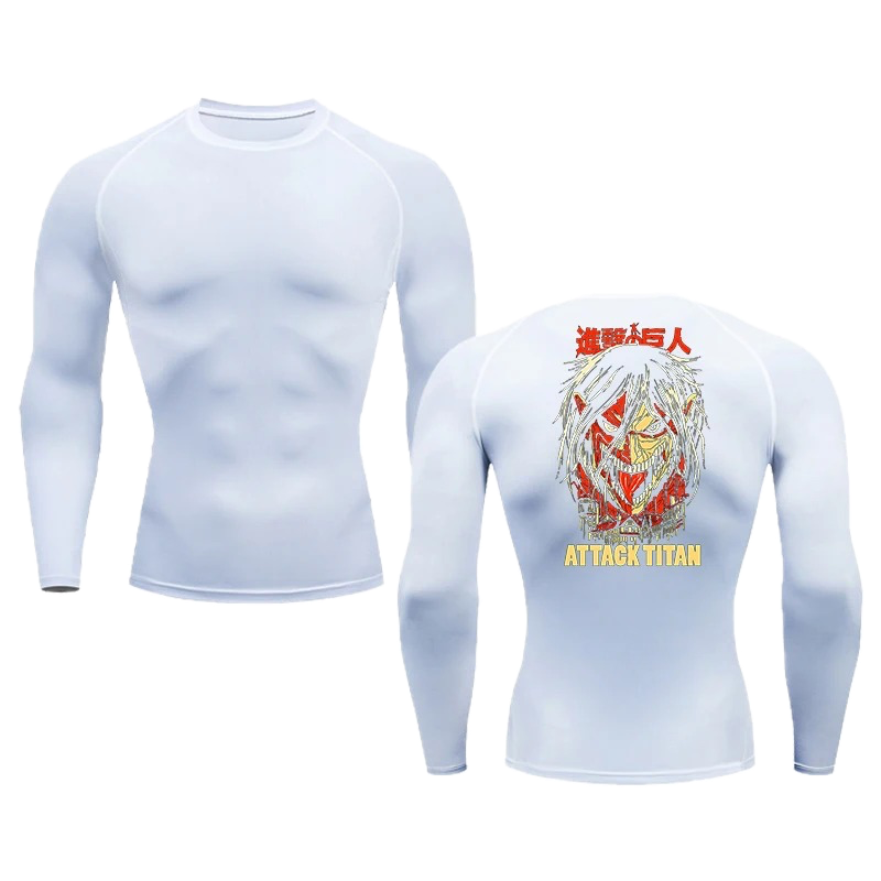 Attack on Titan Gym Shirt LS #2