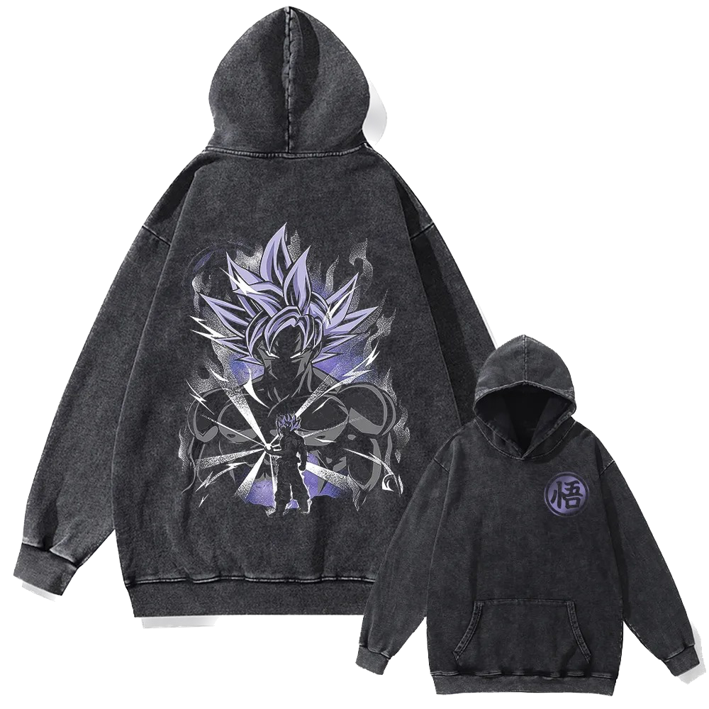Dragon Ball Vintage Hoodie #1 - front & back print