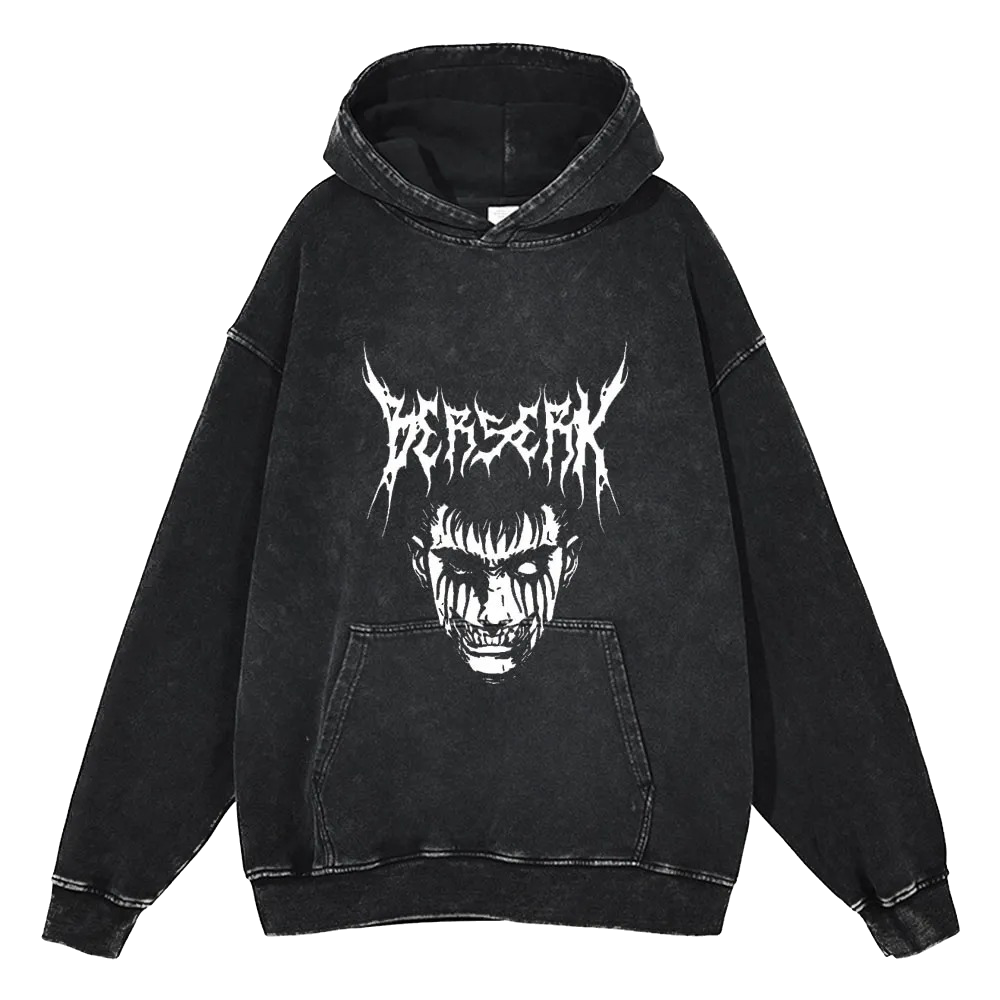 Berserk Vintage Hoodie #3 - front print