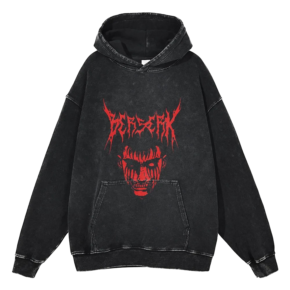 Berserk Vintage Hoodie #3 - front print