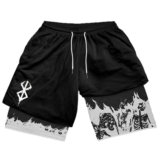 Berserk Gym Shorts #8