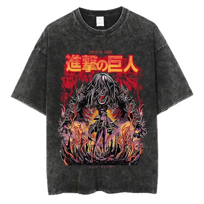 Attack on Titan Vintage Shirt #16