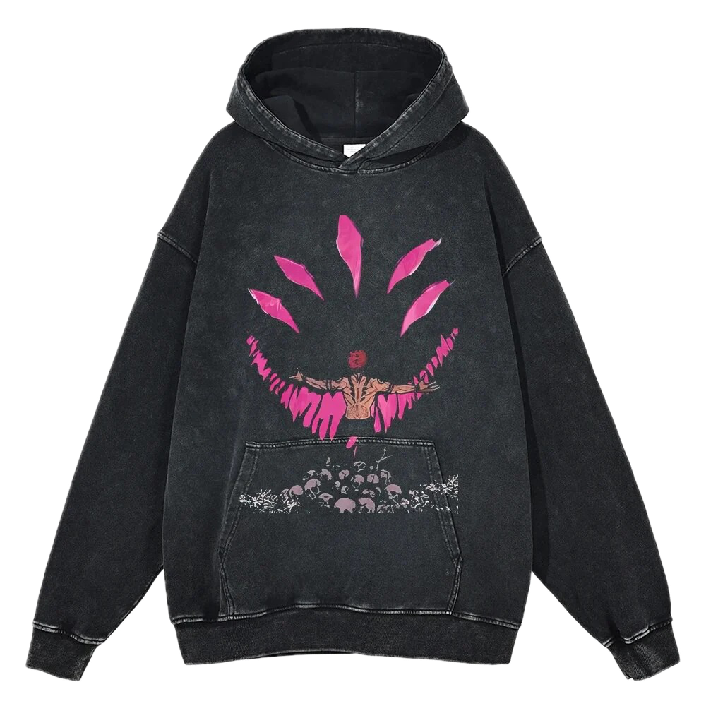 Jujutsu Kaisen Vintage Hoodie #11 - front print