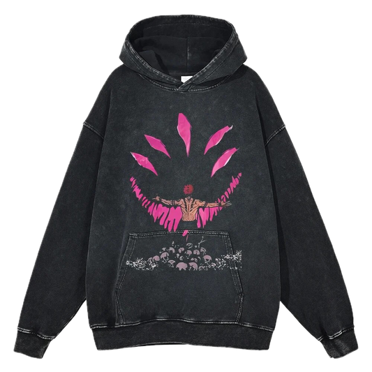 Jujutsu Kaisen Vintage Hoodie #11 - front print