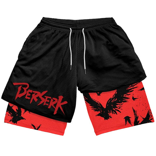 Berserk Gym Shorts #6