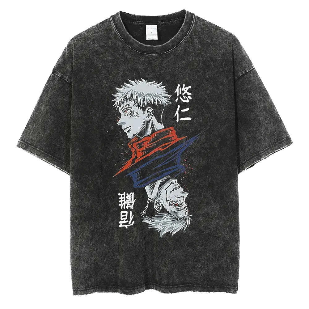 Jujutsu Kaisen: Yuji Itadori | Unisex Vintage Shirt #4 – AnimeDrip