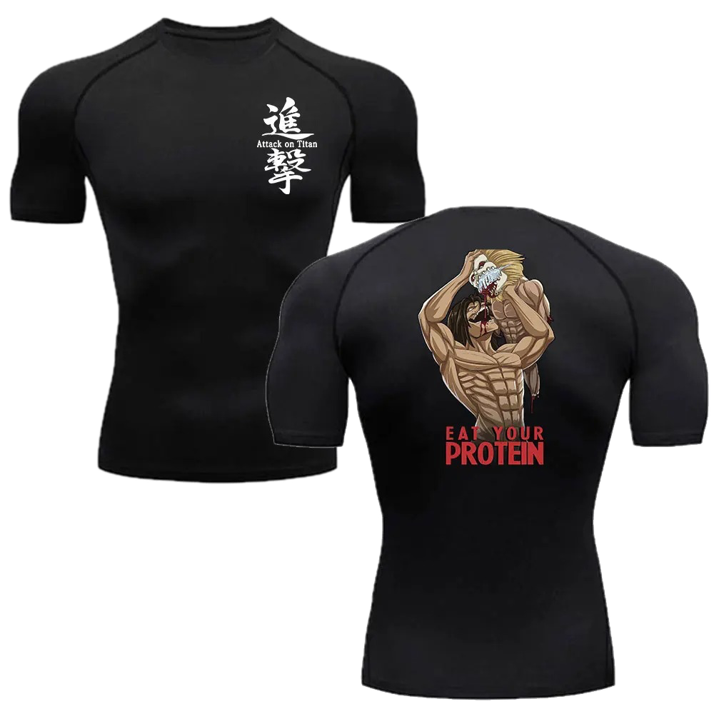 Attack on Titan Gym Shirt SS #1