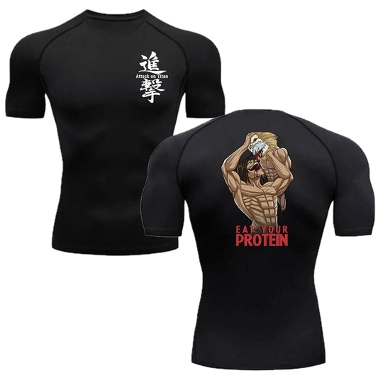 Attack on Titan Gym Shirt SS #1