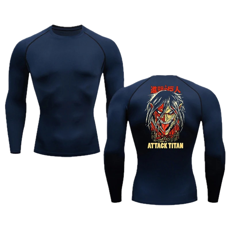 Attack on Titan Gym Shirt LS #2