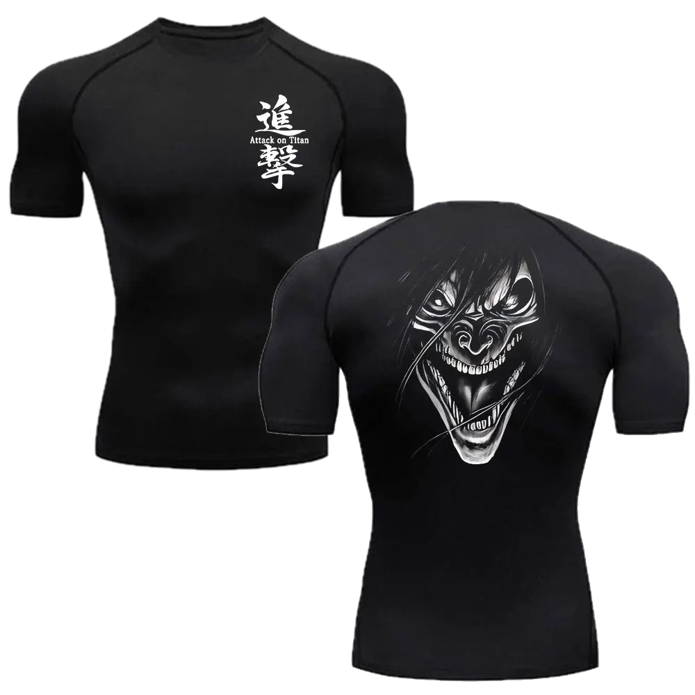 Attack on Titan Gym Shirt SS #2