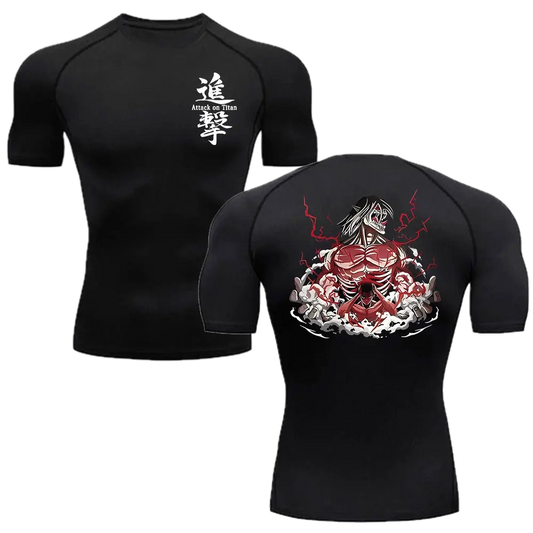 Attack on Titan Gym Shirt SS #5