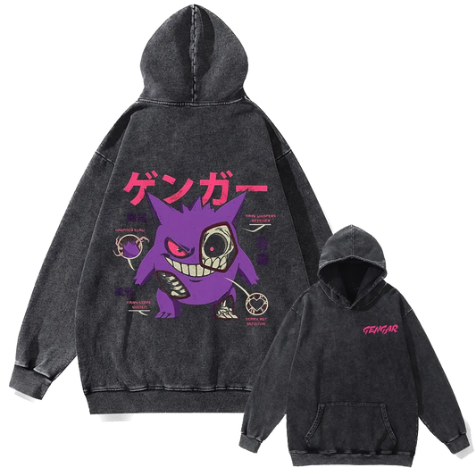 Pokémon Vintage Hoodie #2 - front & back print