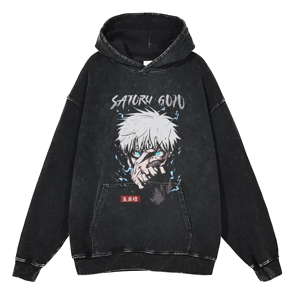 Jujutsu Kaisen Vintage Hoodie #2 - front print